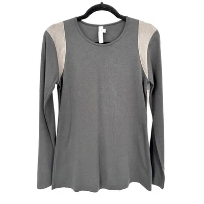 Top Térmico Manga Larga Algodón Orgánico Negro INDÍGENA Talla Pequeña S Foto 1 de 4