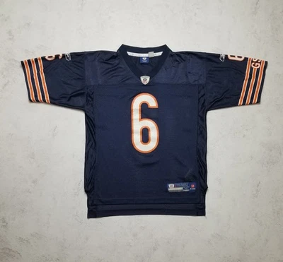 Camiseta deportiva vintage Reebok Chicago Bears Jay Cutler #6 NFL azul para hombre talla M Foto 1 de 4