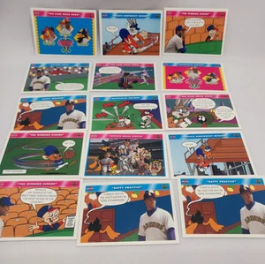 Upper Deck Comic Ball 3 1992 (lotto di 15 carte) Jim Abbott Ken Griffey Ken Griffey Jr - Foto 1 di 4