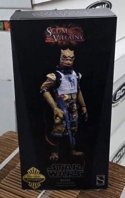 Figura Sideshow Star Wars escala 1/6 BOSSK Scum Villainy #100057 EXCLUSIVA Foto 1 de 2