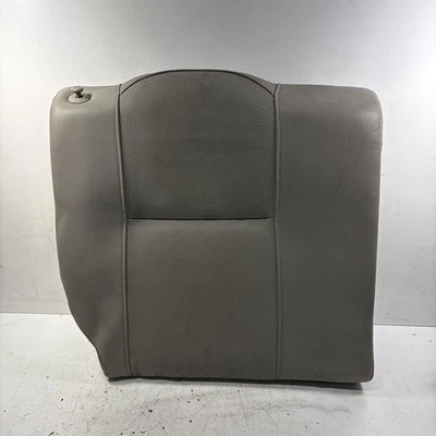 02-04 Acura RSX Type-S Right Rear Seat Back Gray Leather 82121-S6M-A12ZB OEM - Image 1 of 4