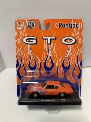 Pontiac GTO 1/750 Chase 1969 M2 Machines 1/64 Foto 1 de 4