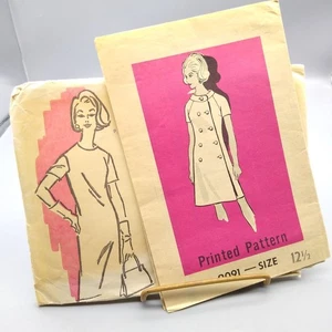 Vintage Schnittmuster 9091, Versandhandel 70er Jahre Marian Martin Zweireiher - Bild 1 von 1