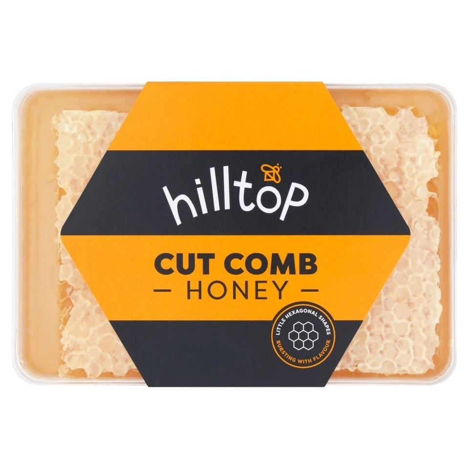 Hilltop Honey Cut Comb Honey Slab 400g - 2 Pack - Image 1 of 1