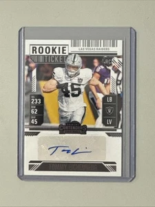 2024 Panini Contenders Tommy Eichenberg Rookie Ticket Auto - Picture 1 of 2