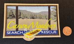 PARCHE DE BÚSQUEDA Y RESCATE BOY SCOUT BSA OA PHILMONT RANCH CARSON MEADOWS ¡COMO NUEVO! 5" - Imagen 1 de 2