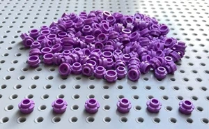 LEGO Flieder 1x1 Runde Noppen Blume Platte (24866) x25 *NEU* City Friends - Bild 1 von 1