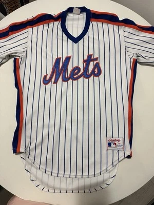 LEER Rawlings New York Mets Jersey en Blanco Talla 40 M Colección Diamante Equipo Regalo Foto 1 de 4
