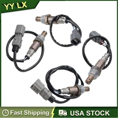4PCS Oxygen O2 Sensor Upstream+Downstream For Lexus RX330 3.3L V6 2004 2005 2006 - Image 1 of 4