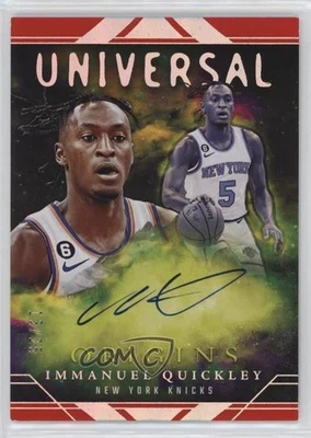 2023-24 Panini Origins Universal Auto Red /25 Immanuel Quickley #UA-IQN Auto - Image 1 of 2