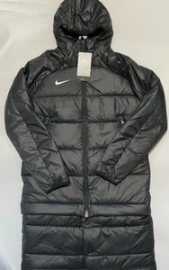 NIKE THERMA-FIT ACADEMY PRO 2 in 1 LONG JACKET PADDED COAT SMALL DJ6320-451 BNWT - Picture 1 of 17
