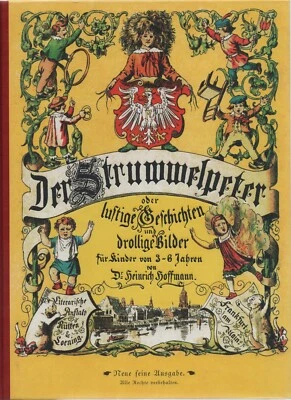 "Der Struwwelpeter" unzensierte Ausgabe 1890 Negerlein Mohr Mohrenkind R!R!R! - Bild 1 von 4