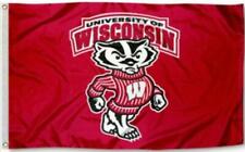Wisconsin Badgers 3x5 Flag Football New Fast USA Shipping 3 x 5 Banner