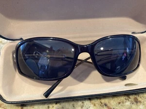 CHANEL 5038 Burgundy/Brown Frame Black Lenses Women’s Sunglasses ITALY - Picture 1 of 9