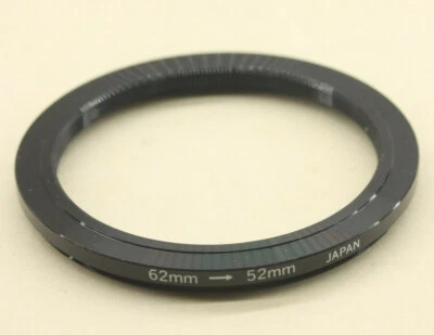 62mm-52mm Step Down Adapter Ring USED - Y557 - Image 1 of 2