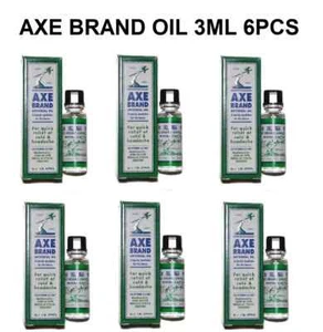 6X Axe Brand Universal Oil 3ML Quick Fast Relief Cold and Headache - Picture 1 of 5