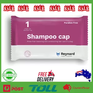 Reynard Health Supplies Rinse Free Hair Wash Shampoo Cap Individually Wrapped-Au - Picture 1 of 2