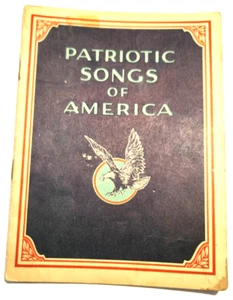 John Hancock Lebensversicherung Patriotische Lieder Amerikas 16 Seiten Booklet - Bild 1 von 3