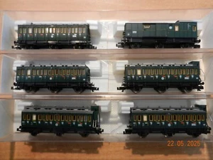 Spur N; 6-tlg. Personenzug FLM 8094, etc.; DRG; TOP; Gesch.-auflösung - Bild 1 von 4