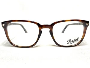 NEW Persol PO3117V 24 Mens Havana Square Designer Eyeglasses Frames 51/19~145 - Picture 1 of 6