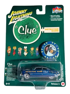 1951 HUDSON HORNET BLUE "VINTAGE CLUE" 1/64 JOHNNY LIGHTNING JLPC008-JLSP270 - Picture 1 of 4