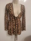 Size 8 Leopard ?? Print Playsuit From Prettylittlething
