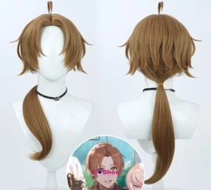 Peluca corta Sylphiette Greyrat Disfraz Cosplay Mushoku Tensei Resistente al calor - Imagen 1 de 8