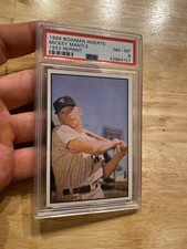 Mickey Mantle PSA 8 NEAR MINT 1989 Bowman Yankee Collector Card INVEST Man Cave