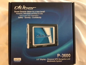 Caliber P-3600 3.5" Personal GPS Navigation System ***MINT COND Original Box*** - Picture 1 of 1