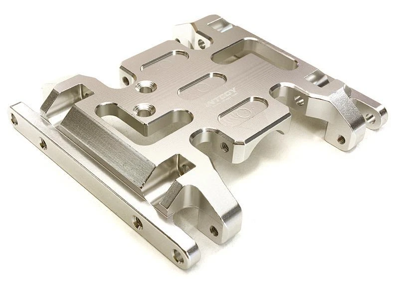 Billet Machined Alloy Center Skid Plate for Axial SCX10 II w/ LCG Transfer Case - Image 1 of 1