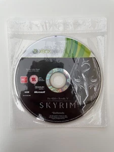 The Elder Scrolls V Skyrim Xbox 360 Disc Only Tested PAL Free Postage - Picture 1 of 2