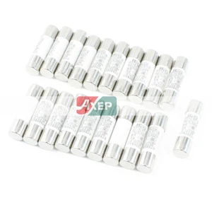 A● 20 Pcs RT14 RT18 RO15 500V 3 Amp  Cylindrical Ceramic Tube Fuses Link - Bild 1 von 4
