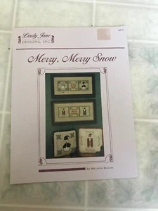 Merry Merry Snow Schneemänner Weihnachten Lindy Jane Kreuzstichmuster LJD-14 - Bild 1 von 3