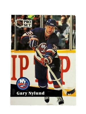 Brand New: Vintage 1991 PRO SET Gary Nylund New York Islanders Trading Card - Image 1 of 2