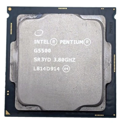 Lote de 66 procesadores CPU de doble núcleo Intel Pentium Gold G5500 3,80 GHz LGA1151 SR3YD Foto 1 de 2