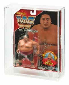 Hasbro WWF Wrestling Carded Figure Acrylic Display Case (Deep Bubble) - Picture 1 of 4