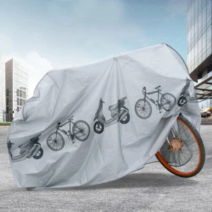 1x Motorcycle Sunshade Cover Outdoor Rain Sun Snow Dustproof UV Protector Cover - Picture 1 of 8