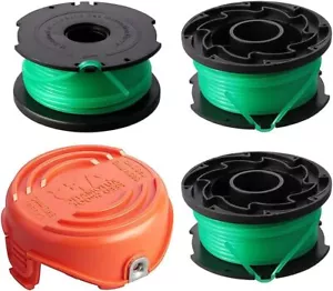 String Trimmer Spool Line &Cap Kit for Black Decker GL7033 GL8033 Strimmer(4Pcs) - Picture 1 of 7
