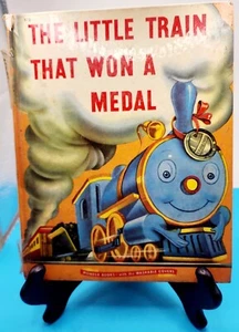 The Little Train That Won A Metal by: Darlene Geis 1947 Hardcover - Imagen 1 de 15