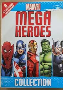 Marvel Mega Heroes 8 Book Collection Box Set Childrens Books Origin Stories - Picture 1 of 5