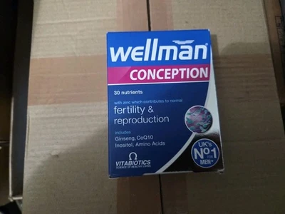 NUEVO EN CAJA - WELLMAN CONCEPTION 30 pestañas. Soporte de fertilidad y reproducción EXP. 03/2026 Foto 1 de 2