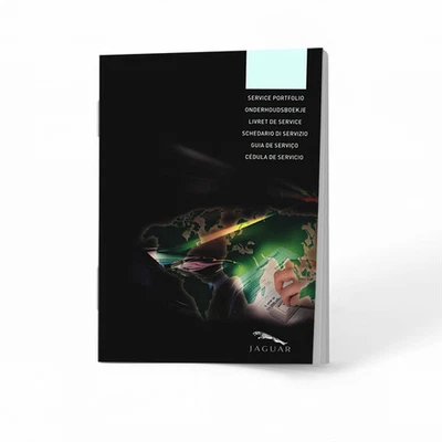 Libretto di manutenzione Jaguar nuovo pulizia italiano - Immagine 1 di 3