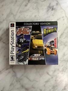 Electronic Arts Collectors Edition NFS, NASCAR, Sled Storm (PlayStation 1, 2002) - Picture 1 of 8