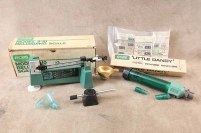 Lote de polvo de recarga RCBS: medida de pistola Little Dandy, rotores 1-18, escala 5-10 Foto 1 de 4