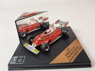 Quartzo Vitesse Ferrari 312T #2 Clay Regazzoni winner GP USA West 1976 1/43 4053 - Immagine 1 di 4
