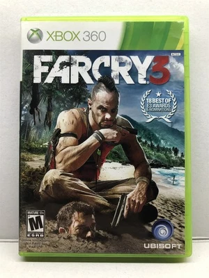 Far Cry 3 (Microsoft Xbox 360, 2012) Полный Протестирован Рабочий - Бесплатная доставка - Изображение 1 из 4