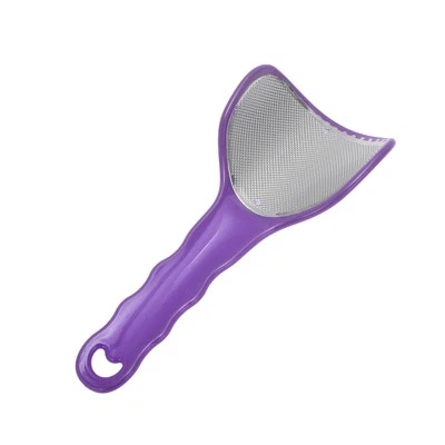 Lima de pie curva ligera 10,04"x4,41" púrpura 1 pieza Foto 1 de 4