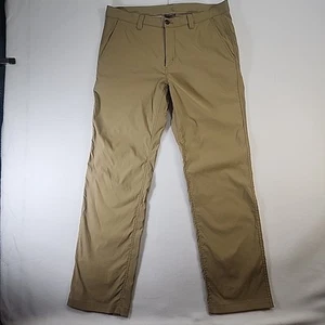 Eddie Bauer Chino Hose Herren 34x34 Khaki Travex Performance Stretch Reise Wandern - Bild 1 von 9