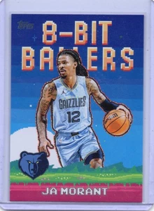 2025-26 Topps Basketball - 8 Bit Ballers Ja Morant #8B-12 Memphis Grizzlies  - Picture 1 of 2