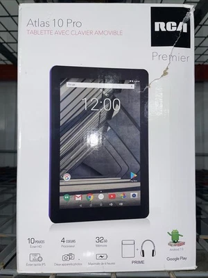 Tableta con pantalla táctil Atlas 10 Pro con accesorio para computadora Foto 1 de 4